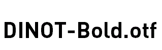 DINOT-Bold.otf字体下载