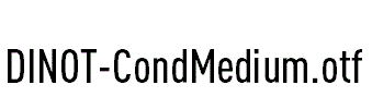 DINOT-CondMedium.otf字体下载