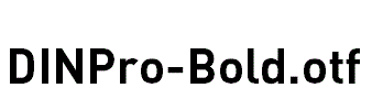 DINPro-Bold.otf字体下载