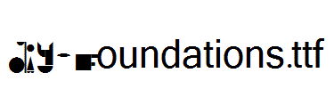 DIY-Foundations.otf字体下载