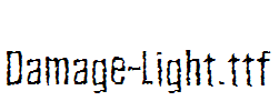 Damage-Light.otf字体下载