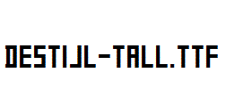 DeStijl-Tall.otf字体下载
