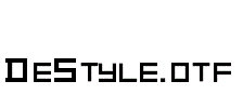 DeStyle.otf字体下载