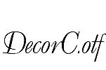 DecorC.otf字体下载