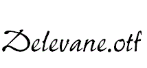 Delevane.otf字体下载