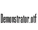 Demonstrator.otf字体下载