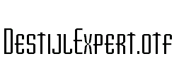 DestijlExpert.otf字体下载