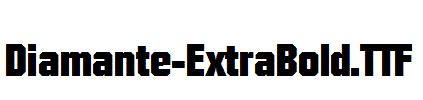 Diamante-ExtraBold.otf字体下载