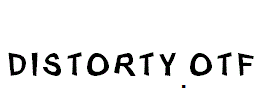 Distorty.otf字体下载