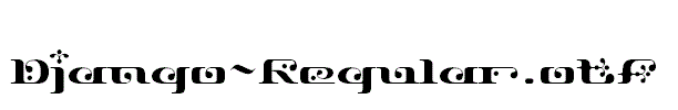 Django-Regular.otf字体下载