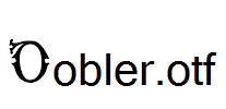 Dobler.otf字体下载