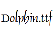 Dolphin.otf字体下载