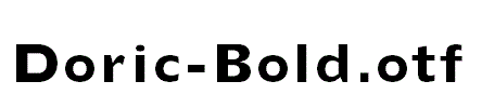 Doric-Bold.otf字体下载