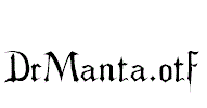 DrManta.otf字体下载