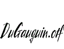 DuGauguin.otf字体下载