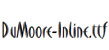 DuMoore-Inline.otf字体下载