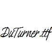 DuTurner.otf字体下载