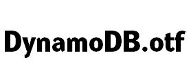 DynamoDB.otf字体下载
