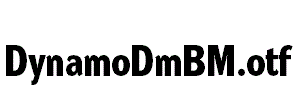 DynamoDmBM.otf字体下载