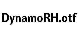 DynamoRH.otf字体下载