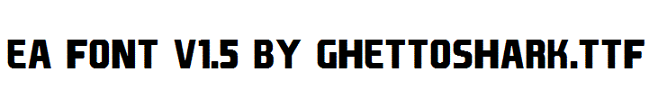EA-Font-v1.5-by-Ghettoshark.ttf字体下载