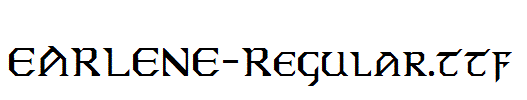 EARLENE-Regular.ttf字体下载