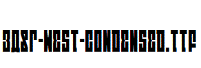 EAST-west-Condensed.ttf字体下载
