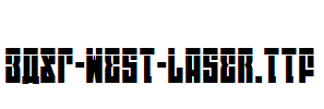 EAST-west-Laser.ttf字体下载