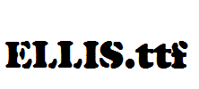 ELLIS.ttf字体下载