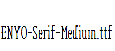 ENYO-Serif-Medium.ttf字体下载