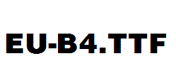 EU-B4.ttf字体下载