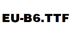 EU-B6.ttf字体下载