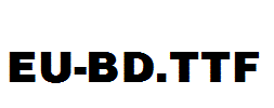 EU-BD.ttf字体下载