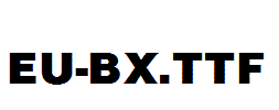 EU-BX.ttf字体下载