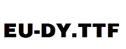 EU-DY.ttf字体下载