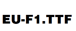 EU-F1.ttf字体下载