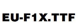EU-F1X.ttf字体下载
