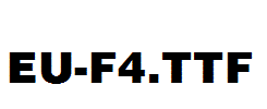 EU-F4.ttf字体下载