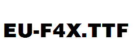 EU-F4X.ttf字体下载