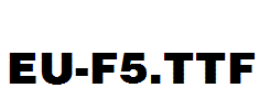 EU-F5.ttf字体下载