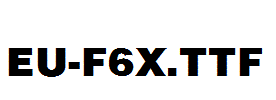 EU-F6X.ttf字体下载