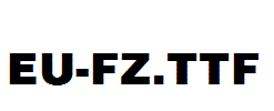 EU-FZ.ttf字体下载
