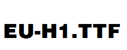 EU-H1.ttf字体下载