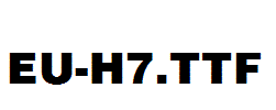 EU-H7.ttf字体下载