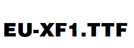 EU-XF1.ttf字体下载