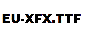 EU-XFX.ttf字体下载