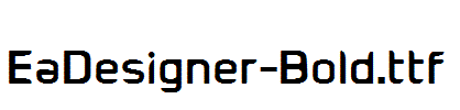 EaDesigner-Bold.ttf字体下载