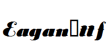 Eagan.ttf字体下载