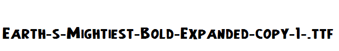 Earth-s-Mightiest-Bold-Expanded-copy-1-.ttf字体下载