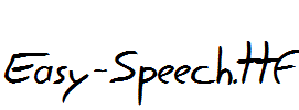 Easy-Speech.ttf字体下载